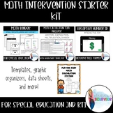 Math Intervention Bundle | Starter Kit | Special Education