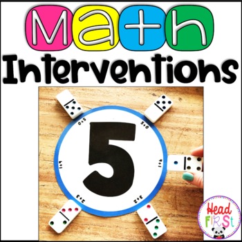 Preview of Math Interventions Activities for Kindergarten 1st Grade 2nd Grade Math RTI