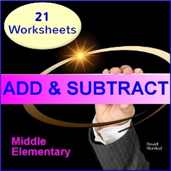 Preview of Math Investigations for Grade 3 - Addition & Subtraction Worksheets