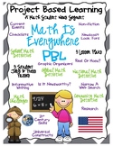 Math Is Everywhere PBL (5 Student Job Packets, 25 Lesson Plans)