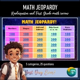 Math Jeopardy! Kindergarten/First Grade Beginning of the Y