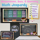 Math Jeopardy: Measurement, Data, & Geometry (4th Grade CCS)