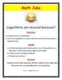 Math Joke - Inverse of Logarithms Puzzle