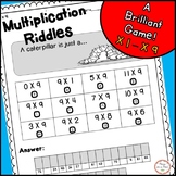 Math Summer Riddles Worksheet 3rd Grade Multiplication Rev