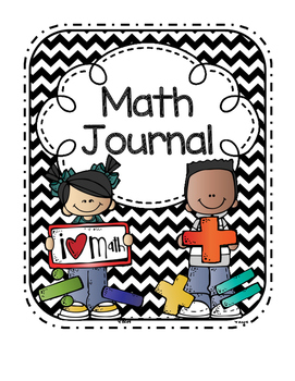 Math Journal Cover by Kreative Teaching By Kriston | TPT