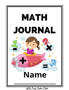 Preview of Math Journal Cover