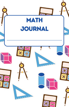 Preview of Math Journal Cover