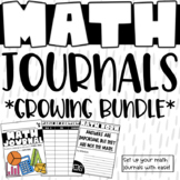 Math Journal *GROWING BUNDLE*