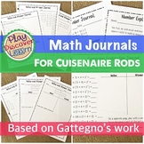 Math Journal Pages for Cuisenaire Rods