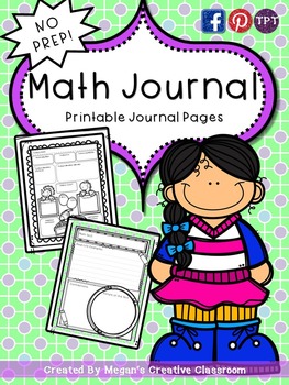 Preview of Math Journals: Calendar Time, Problem Solving NO PREP