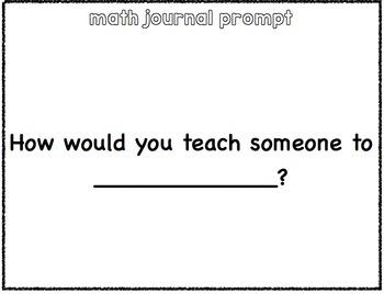 4th grade journal prompts