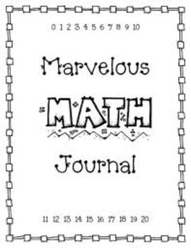 Preview of Math Journal Prompts - Middle School