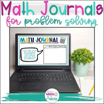 Preview of Digital Math Journal Prompts