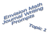 Math Journal Prompts for Envision Math
