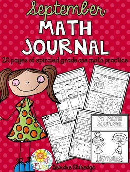 Preview of Math Journal September (Common Core Aligned)