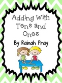 Math Journal adding with tens and ones