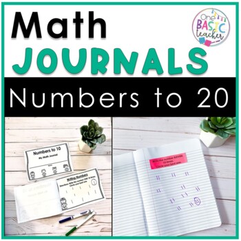 Preview of Math Journal for Numbers to 20