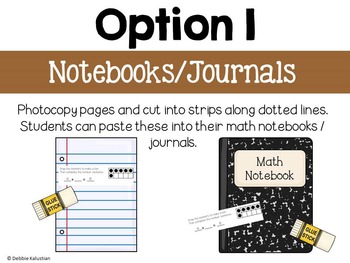Math Journals: Addition & Subtraction Strategies to 20 by Debbie Kay ...
