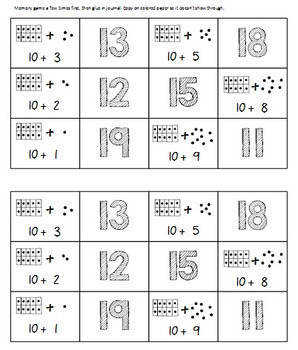 math notebooks kindergarten place value by the simple notebook tpt