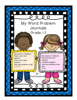 Preview of Math Journals Word Problems Made Easy! Common Core