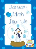 Math Journals for January
