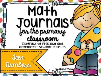 Preview of Math Journals for the Primary Classroom: Teen Numbers