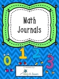 Math Journals - request by customer