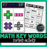 Math Key Words Sort | Basic Operations | Verbal Expression