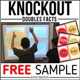 Math Knockout FREEBIE {Doubles Facts}
