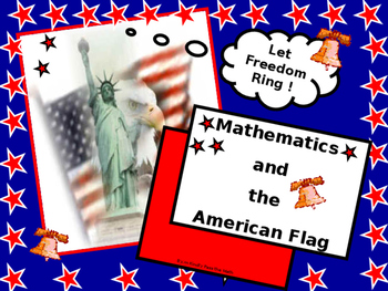 Preview of Math Lab:  The US Flag, some flag Trivia, and some fun math/DISTANCE LEARNING