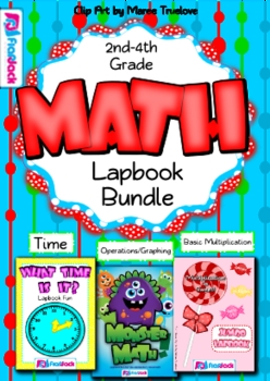 Preview of Math Lapbook Bundle
