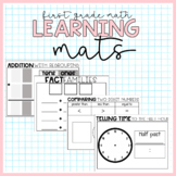 Math Learning Mats (First Grade)