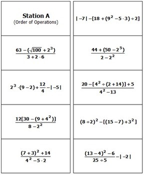 Algebra Review Math Lib By All Things Algebra Teachers Pay Teachers