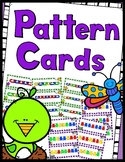 Math Links Cards and Teddy Bear Counter Cards - Pattern Cards
