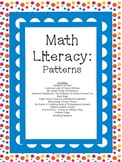 Math Literacy Cards-#8 Patterns