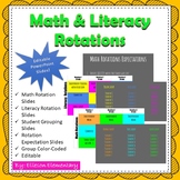 Math & Literacy Rotation Slides