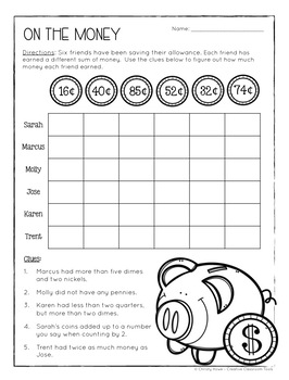 second grade math enrichment worksheets