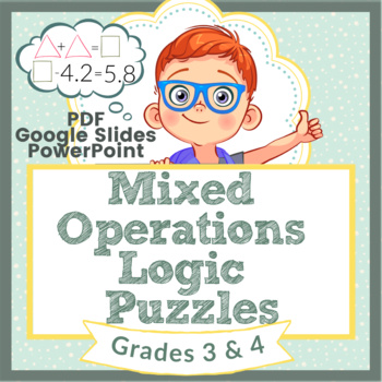 Logic Puzzles For 4th Grade Worksheets Teaching Resources Tpt