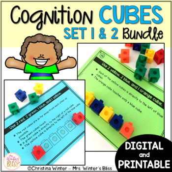 Preview of Math Logic Puzzles - Early Finisher Activities - set 1 & 2 - print & digital