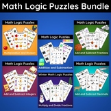 Math Logic Puzzles, Problems for Gifted and Talented and E