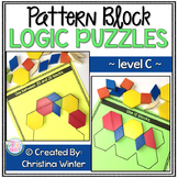 Math Logic Puzzles Shapes - Early Finisher Activities - level C