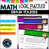 Math Logic puzzles, brain teasers  Set 1 