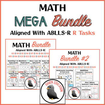 Preview of Math MEGA BUNDLE (Aligned With ABLLS-R R Tasks)