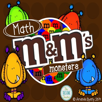 Preview of Math M&M's Monsters
