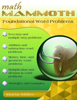 Preview of Math Mammoth Foundational Word Problems