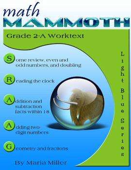 Preview of Math Mammoth Grade 2 Complete Curriculum