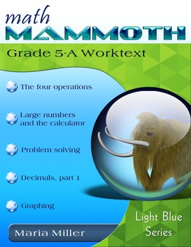 Preview of Math Mammoth Grade 5-A Complete Curriculum