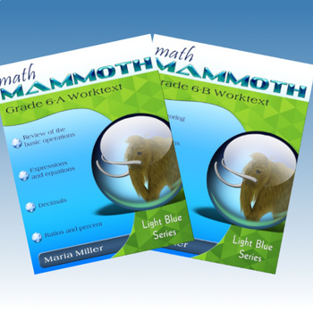 Preview of Math Mammoth Grade 6 Complete Curriculum