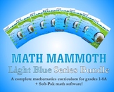 Math Mammoth Light Blue Series (grades 1-7)