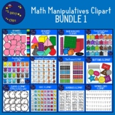Math Manipulatives Clipart BUNDLE 1